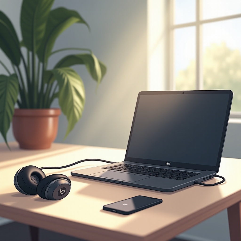 come collegare beats a un laptop HP