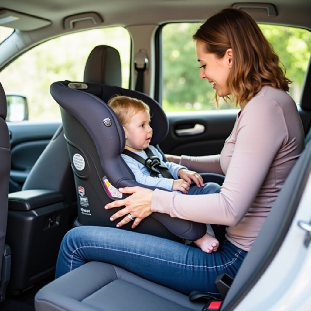 هل يمكنك استخدام مقعد السيارة للرضع بدون القاعدة