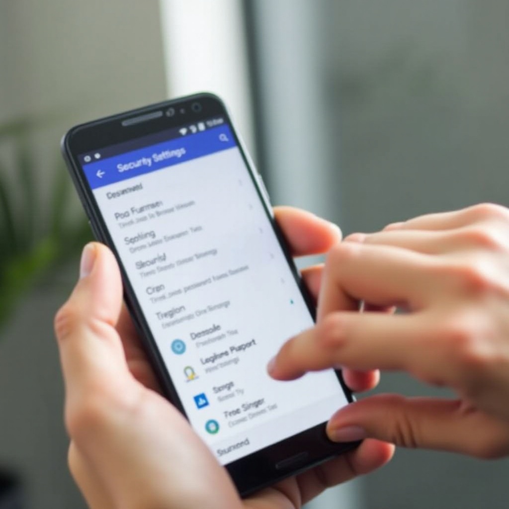 come rimuovere una password su un telefono Cricket Android