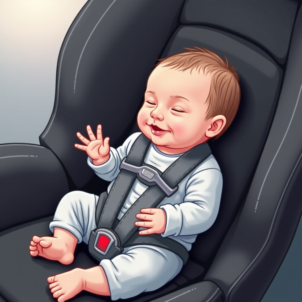 come mettere un neonato nel seggiolino auto