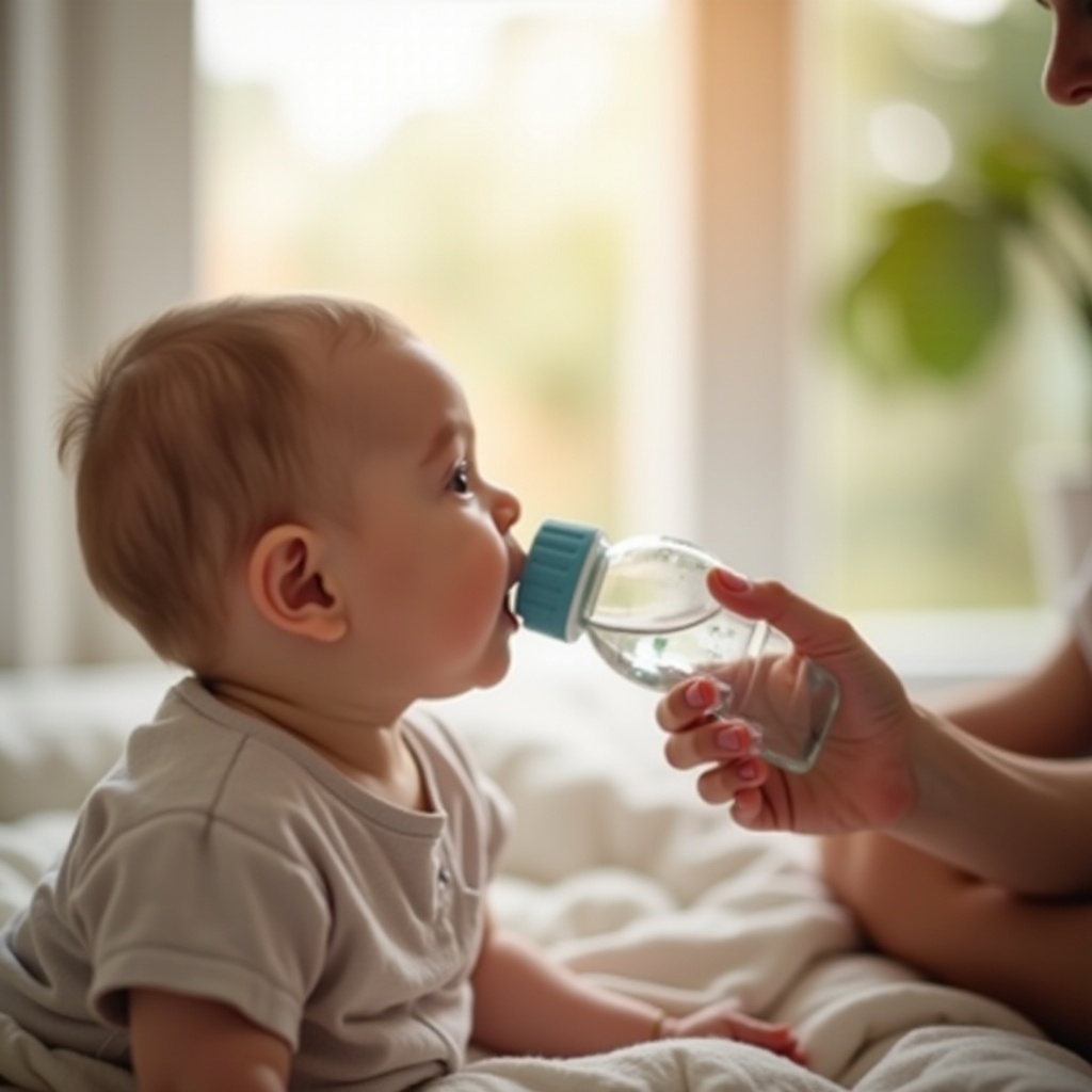 come mantenere il bambino idratato quando rifiuta il biberon