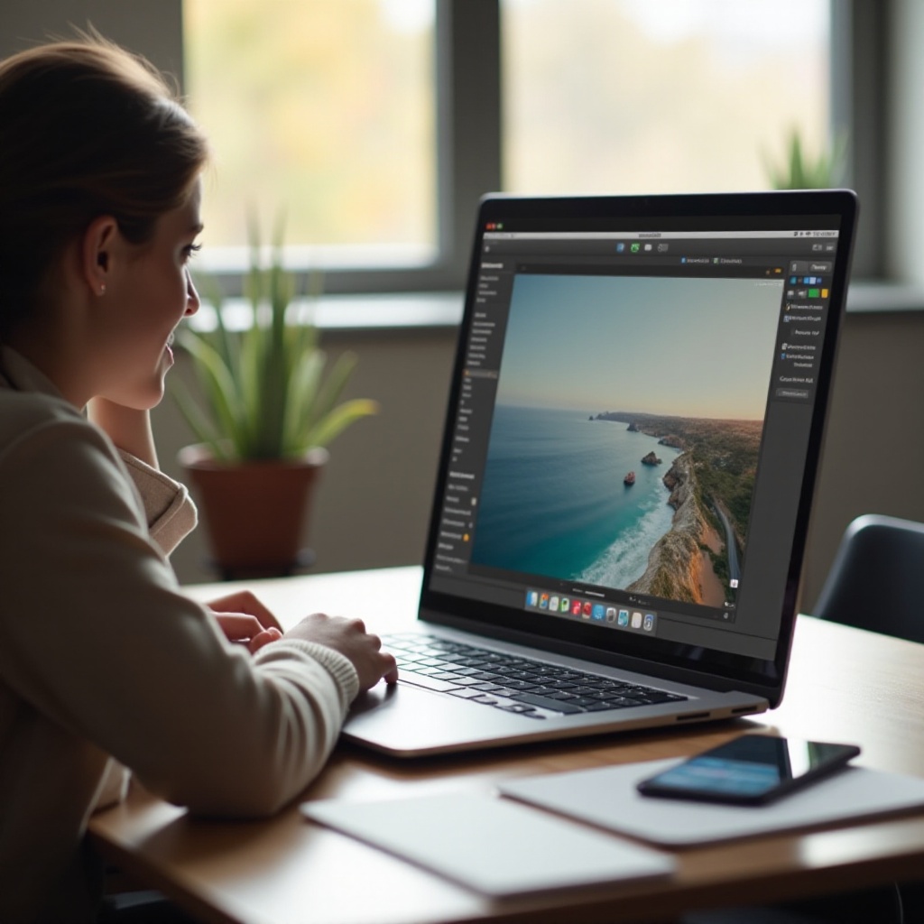cómo compartir la pantalla de Apple en un Chromebook