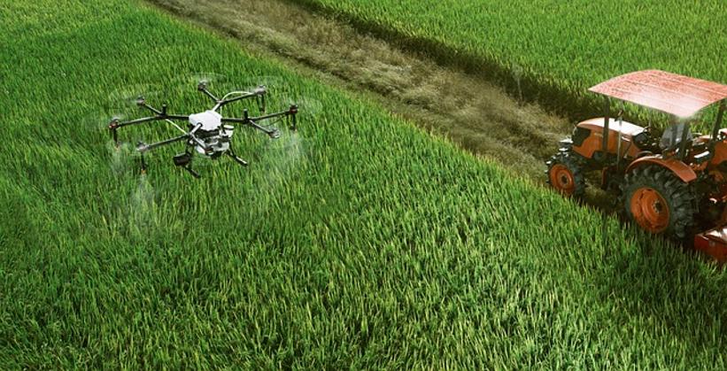dron UAV agrícola