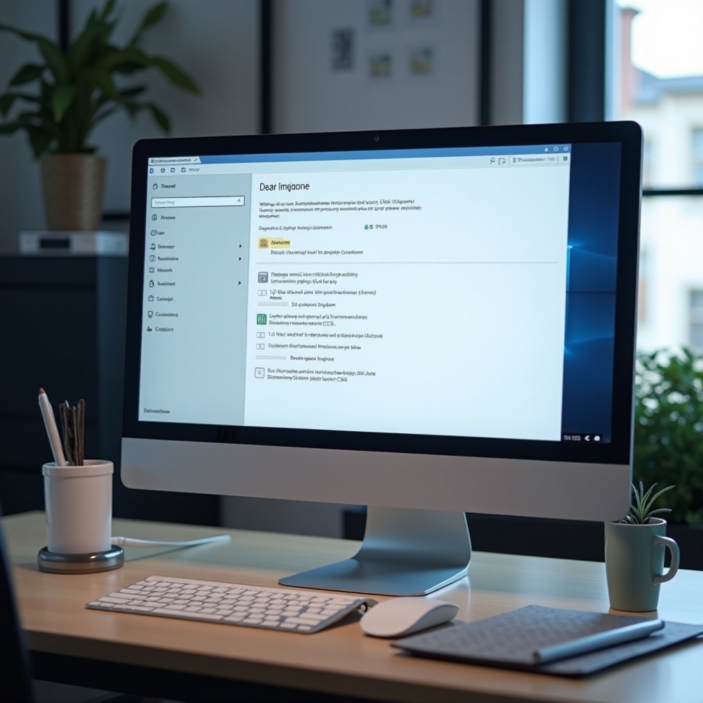 cómo cambiar la configuración de pantalla de la ventana
