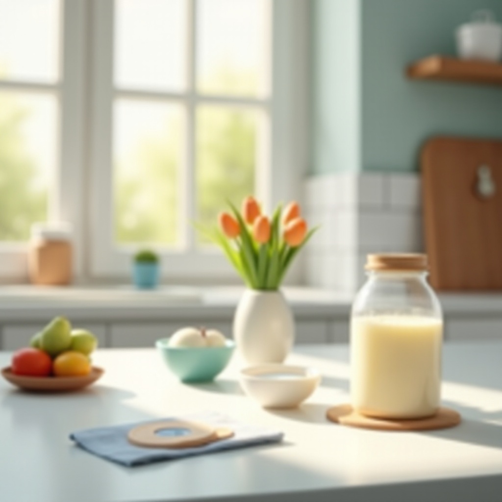 كيفية تحضير 5 أونصات من الحليب الصناعي