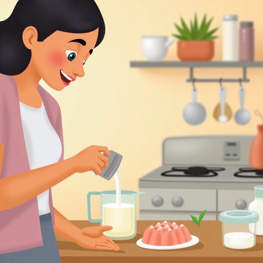 come preparare 5 oz di latte in polvere